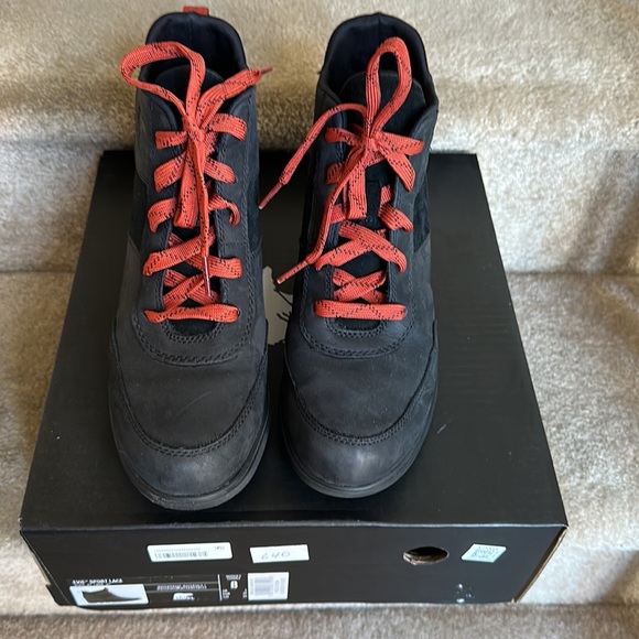 Sorel Evie Sport Lace Black Watetproof Booties - Picture 2 of 5